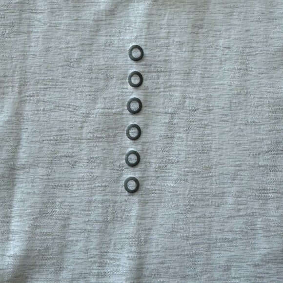 White Nike DriFit Strappy Athletic Tank Top - Picture 7 of 8